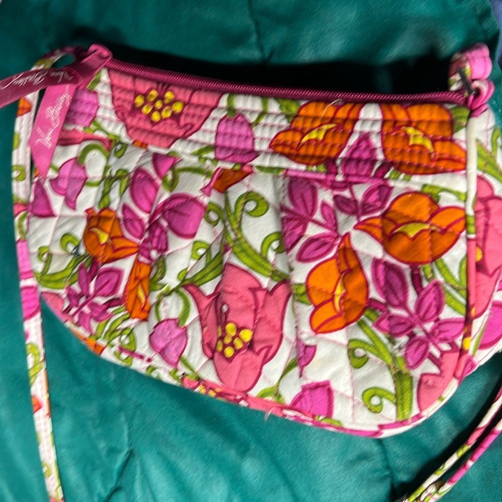 Vera Bradley. Good used condition has a tiny pin hole see photo.